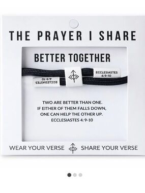 TWO The Prayer I Share Bracelets